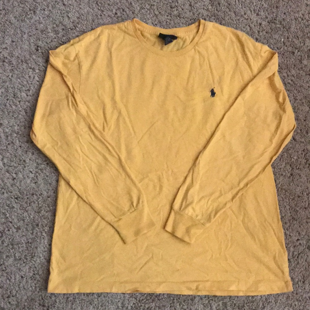 Long sleeve polo shirt